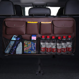 Car Rear Seat Back Storage Bag Auto Interior Tidying Interior Bale Sundries Drink Stowing Tidying Package Accessories Supplies