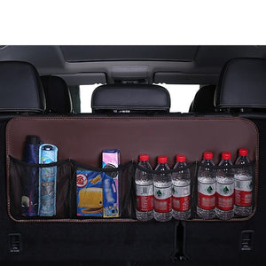 Car Rear Seat Back Storage Bag Auto Interior Tidying Interior Bale Sundries Drink Stowing Tidying Package Accessories Supplies