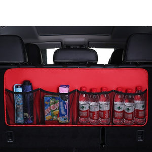 Car Rear Seat Back Storage Bag Auto Interior Tidying Interior Bale Sundries Drink Stowing Tidying Package Accessories Supplies