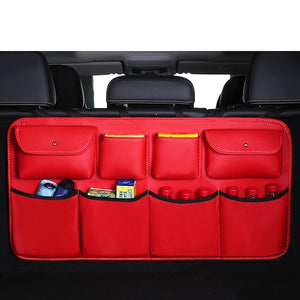 Car Rear Seat Back Storage Bag Auto Interior Tidying Interior Bale Sundries Drink Stowing Tidying Package Accessories Supplies