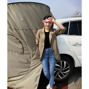 Car Rear Roof Outdoor Equipment Camping Tent Canopy Tail Ledger Picnic Awning Without Window For Porsche Audi BMW For SUV Only