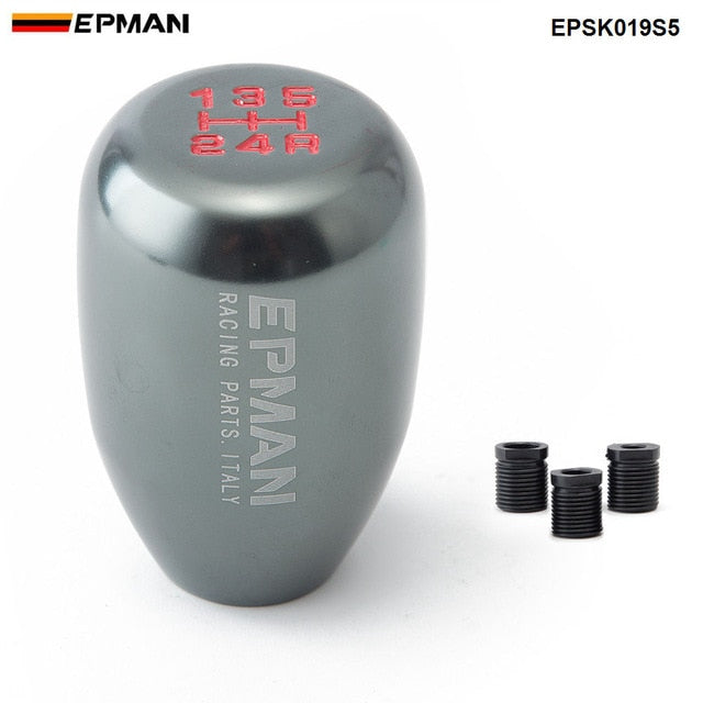 EPMAN Sport Universal Racing 5 Speed car Gear Shifter Knob  Manual Automatic Gear Shift Knob Shift Lever EPSK019S5