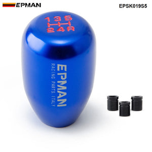 EPMAN Sport Universal Racing 5 Speed car Gear Shifter Knob  Manual Automatic Gear Shift Knob Shift Lever EPSK019S5