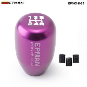 EPMAN Sport Universal Racing 5 Speed car Gear Shifter Knob  Manual Automatic Gear Shift Knob Shift Lever EPSK019S5