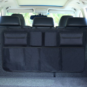 Car Trunk Storage Bag Car Accessories Organizer Car Trunk Net Nylon SUV Auto Cargo Storage Mesh Holder