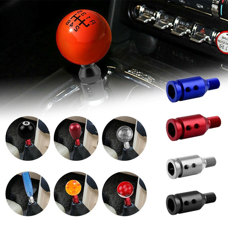 12.5*12cm Universal Car Gear Shifter Thread Converter Gear Lever Adapter For Car Interior Parts Gear Shift Knob Accessories