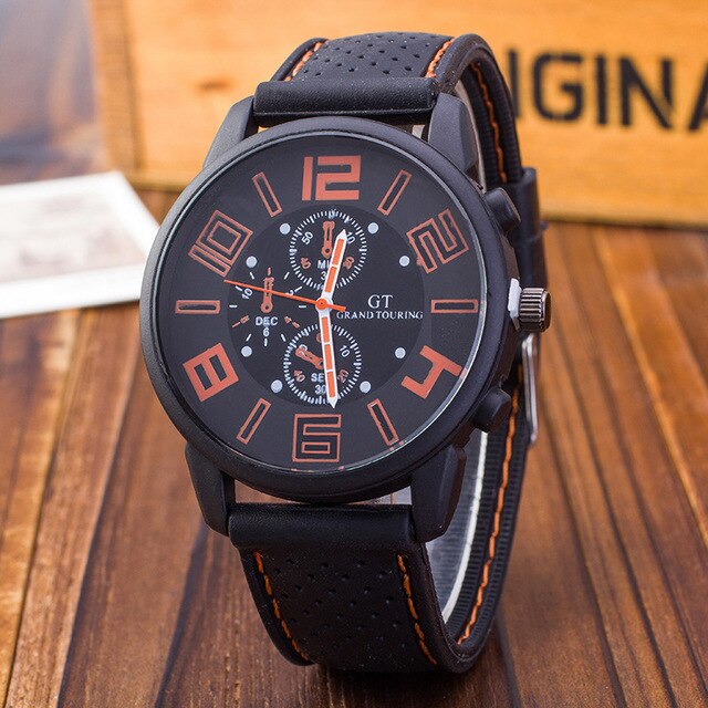 Top Brand Xfcs GT F1 Car Racing Big Dial Men Sport Watches Silicone Band Quartz Military Mens Wrist Watch Fashion Casual Relogio